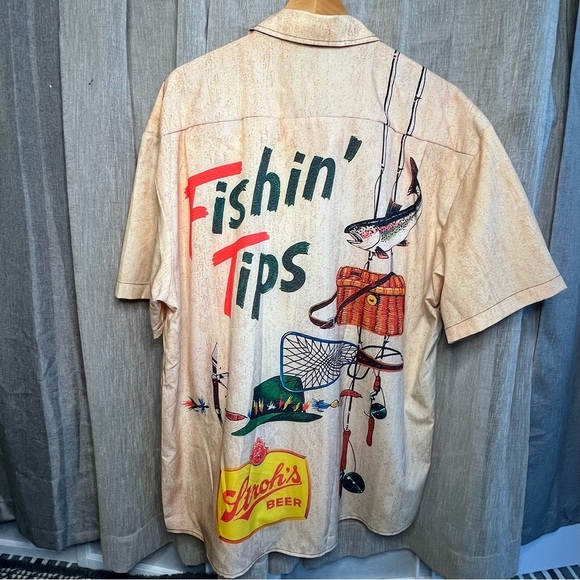 Hardaddy NWT Vintage Fishing Graphic Men's Shirt XXL - Picture 3 of 10
